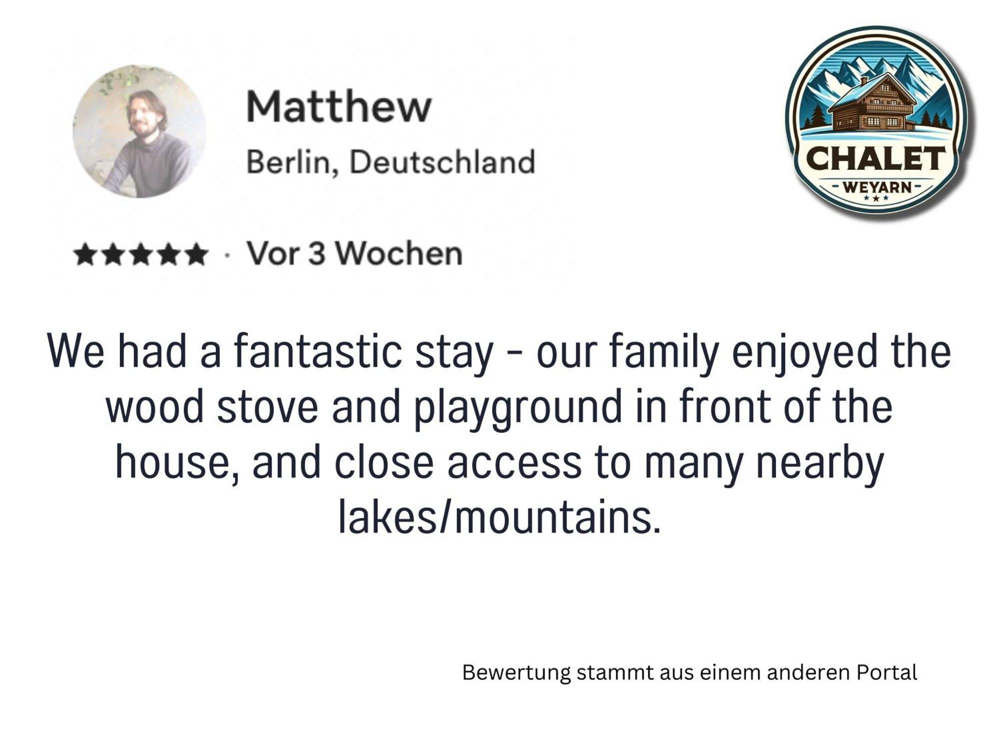 Chalet Weyarn - Doppelzimmer Mit Gartenblick Exterior foto