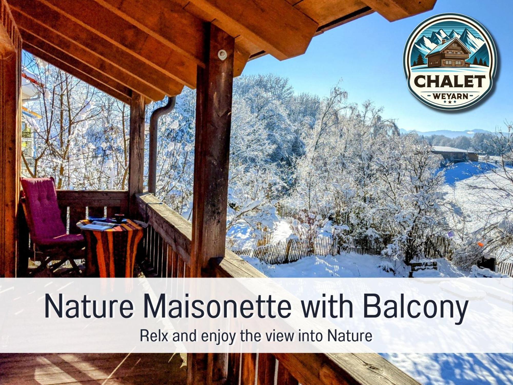 Chalet Weyarn - Doppelzimmer Mit Gartenblick Exterior foto